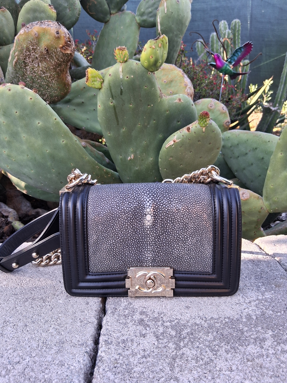 Chanel Stingray Boy Bag
